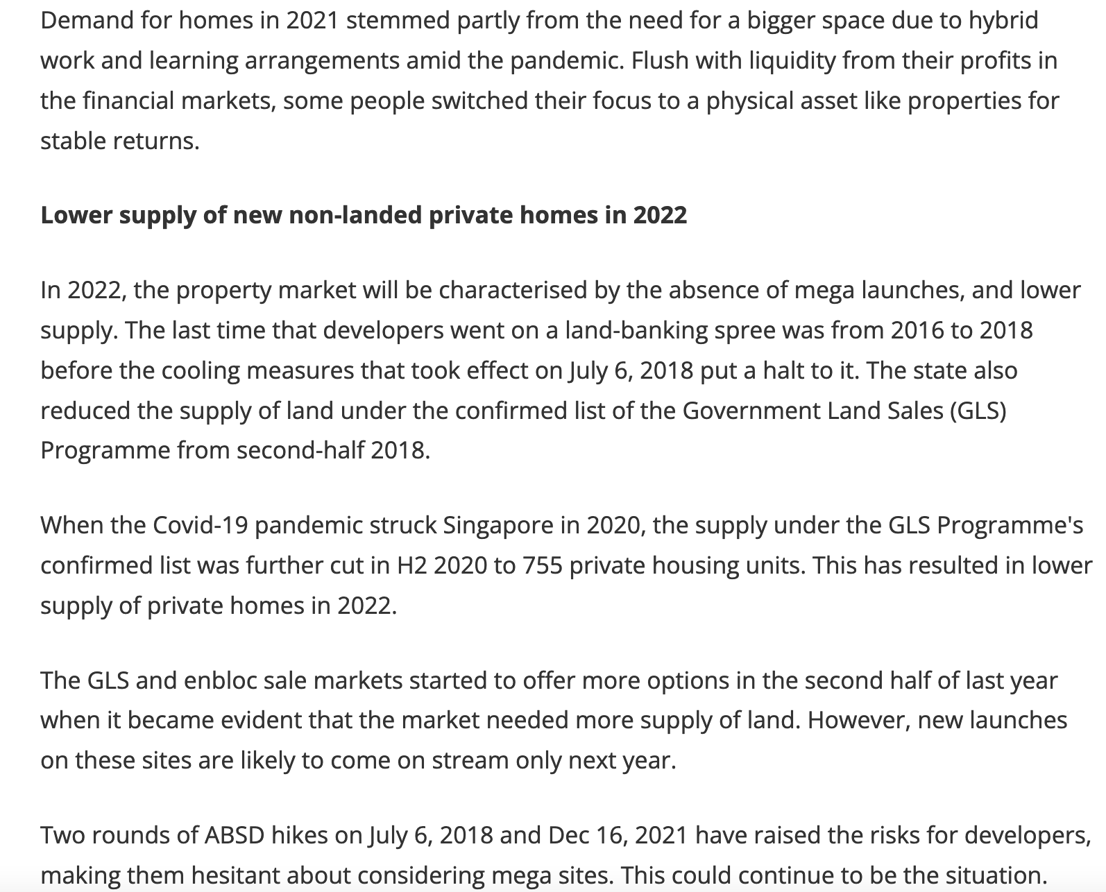 Likely hotspots for private housing market in H1 2022-4