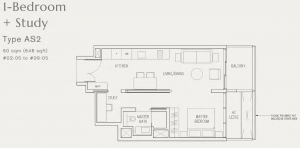 19-nassim-floorplan-1-bedroom-plus-study-type-AS2